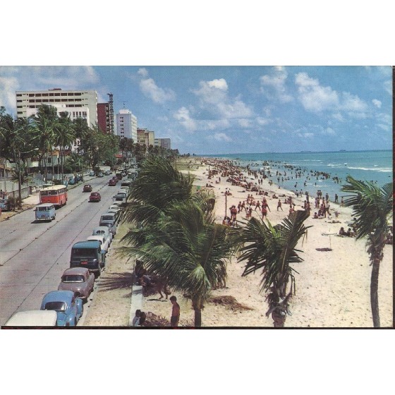 K-1403 - Vista parcial da Praia de Boa Viagem