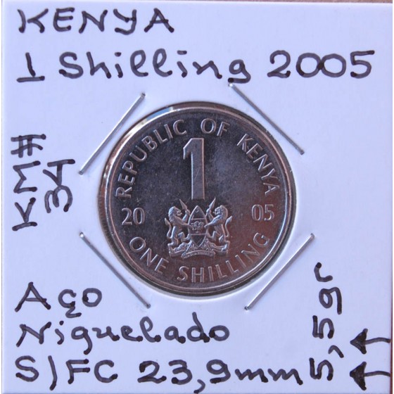 Kenya - 1 Shilling 2005 - KEN8785e