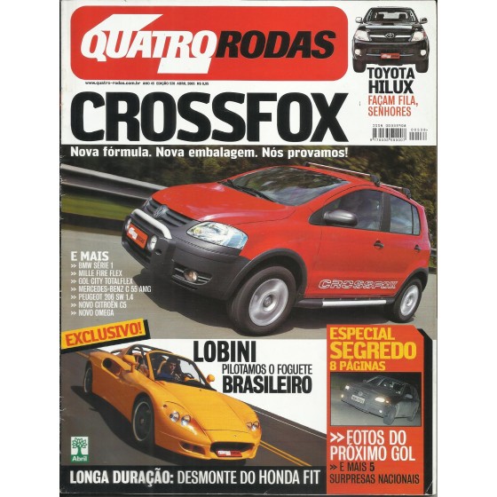 Quatro Rodas 538 - Abril 2005 - CZ1206m