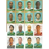 Lote com 48 figurinhas de futebol - RS6551z