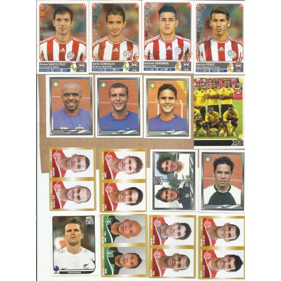 Lote com 30 figurinhas de futebol - SE6111w