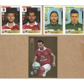 Lote com 30 figurinhas de futebol - SE6111w