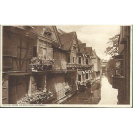 Weavers Houses and River Stour Canterbury 