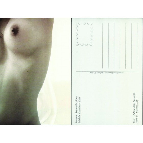 Postal 017 - Nu artístico feminino - 18.981