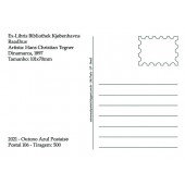 Postal 106 - Ex-Libris Bibliothek Kjobenhavns Raadhus