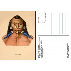 Postal 111 - Retrato de índio Muxuruna